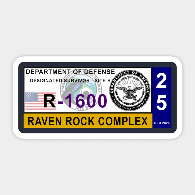 2025 Raven Rock Complex Permit Designated Survivor World War 3